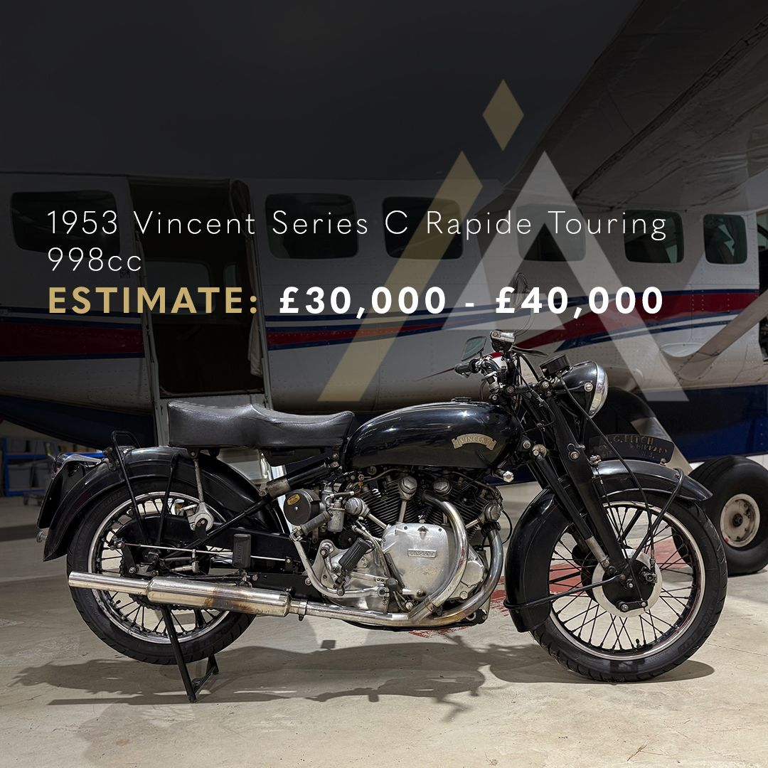 1953 Vincent Series C Rapide Touring 998cc
